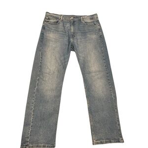 Levi's 505 Relaxed Fit Blue Jeans 38x30